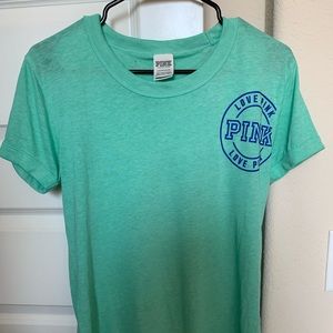 PINK Victoria’s Secret Teal T-Shirt